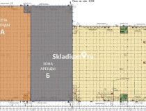 plans. Мезонин Склад Ленинградская обл, Тосненский р-н, гп Красный Бор, ул Красная дорога, д 80 , 32 105 м2 фото 2